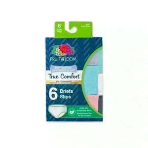 BNWT Girls Kids Sz 12 True Comfort briefs underwear 6 pairs per pack modal comfy